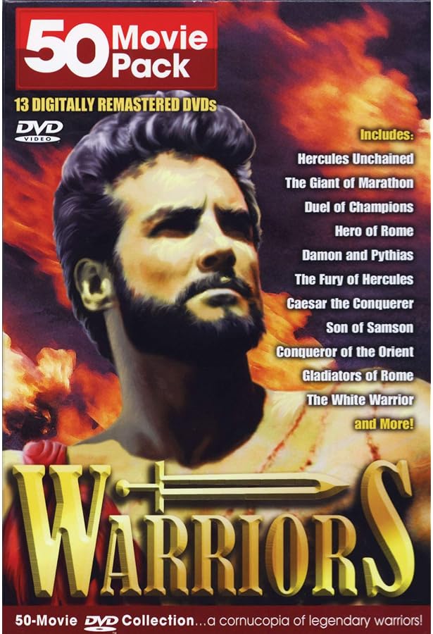 【輸入盤】Warriors - 50 Movie ­MegaPack ［DVD］ Amazon.com: Warriors // 50 Movie Pack Collection / 13 Dvd : Gordon